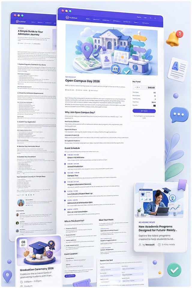Events & News System