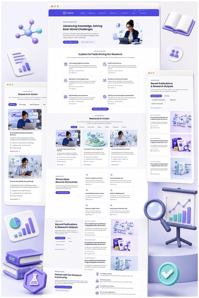 Research & Publication Layouts